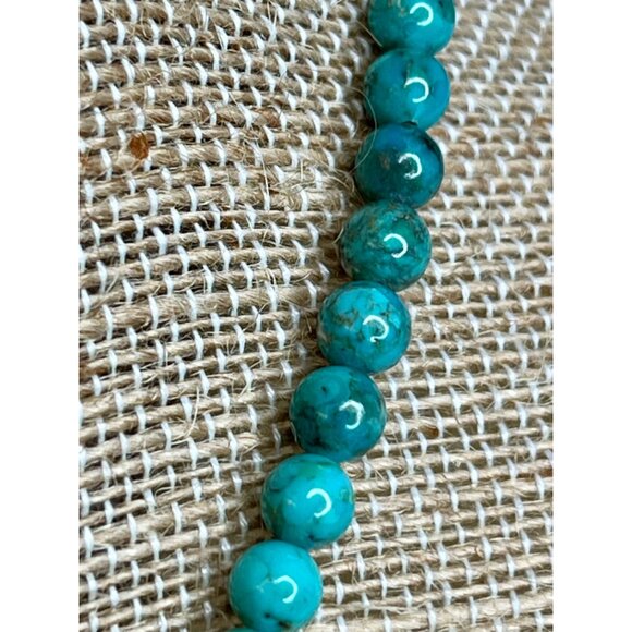 Jay King Turquoise Gemstone Teardrop Necklace With Sterling Silver Clasp - Picture 8 of 13